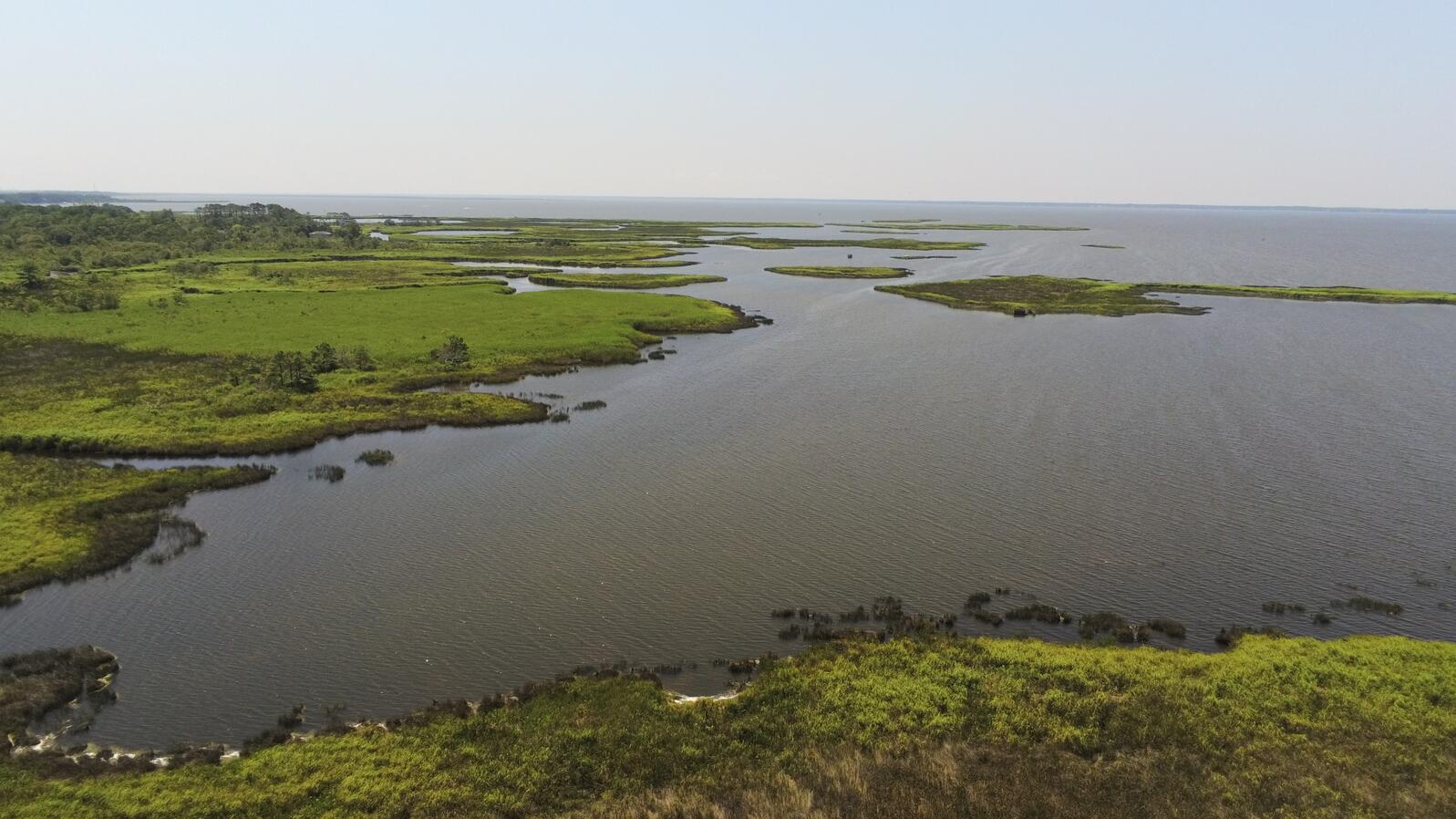 A new drone project by Elizabeth City State University will map Currituck Sound marshes from above.