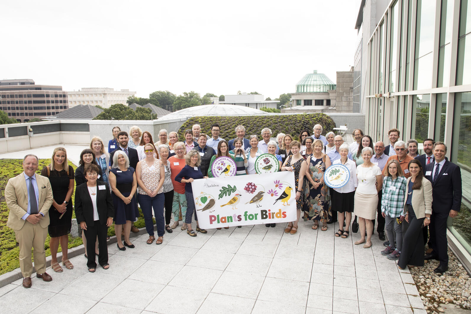 Members flocked to the legislature to advocate for native plants on Advocacy Day 2022