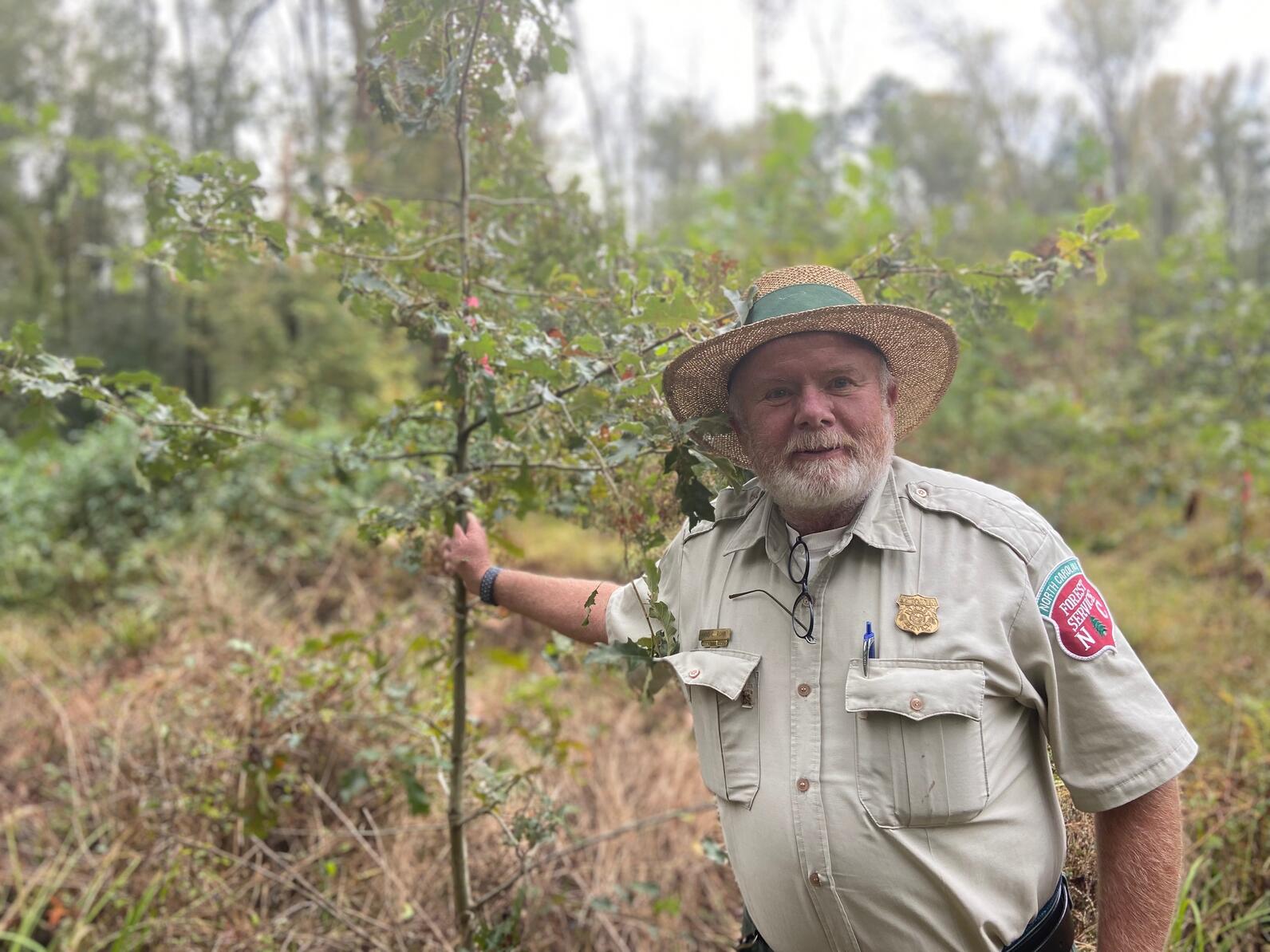 Bladen Lakes State Forest Supervisor Hans Rohr.