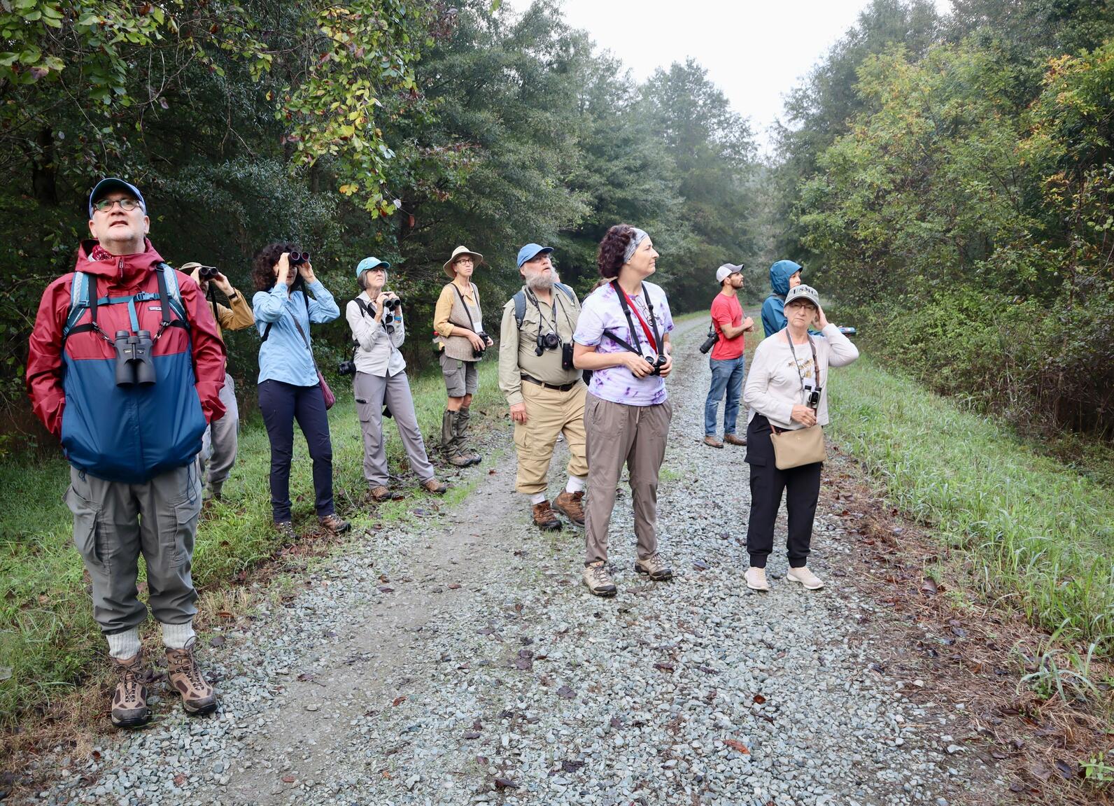 Flat River bird walk. Photo: Brittany Salmons/Audubon