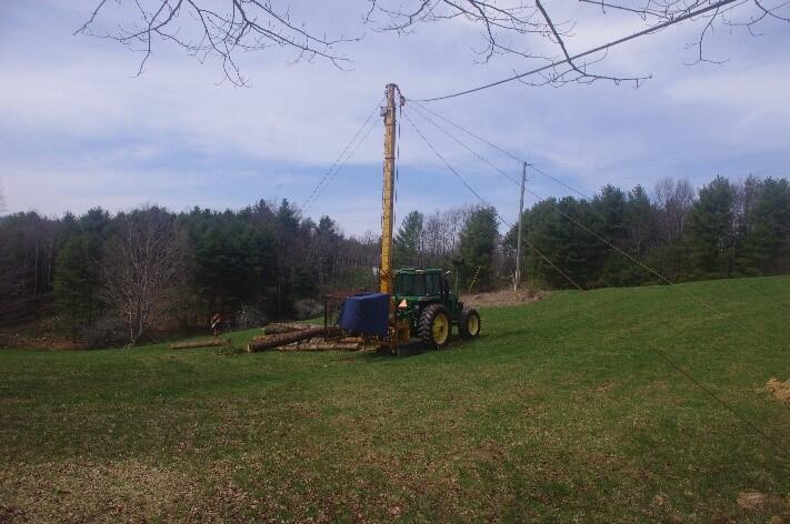 Heavy equipment doing some forestry work!